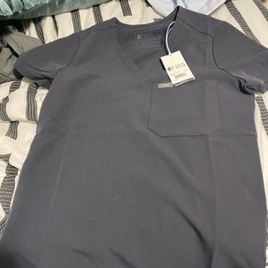 Brand new with tags Figs charcoal XXS Catarina top, sold out